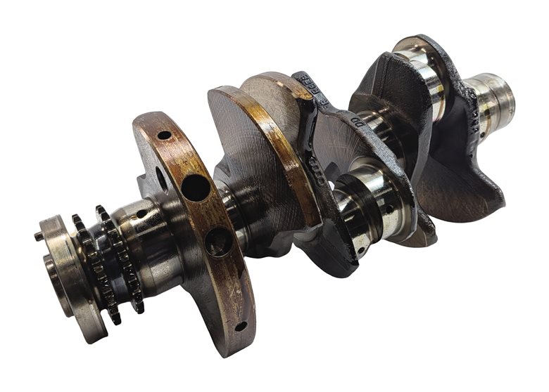 Thumbnail 4: 2014 AUDI Q5 (B8 8R) 3.0L SUPER (CTUC) ENGINE MOTOR CRANK SHAFT CRANKSHAFT