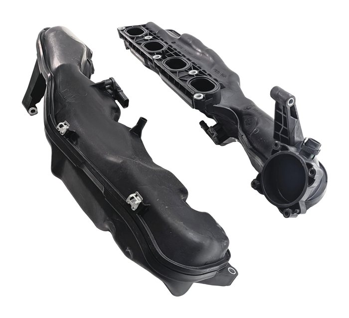 Thumbnail 5: 13-19 BMW X5 X5M X6 X6M 5 6 7 (F01 F10 F15 F16) 4.4L N63 LEFT INTAKE MANIFOLD