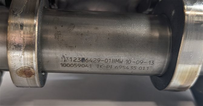 Thumbnail 7: 13-19 BMW 550i 650i 750i X5 X6 4.4L N63B TWIN TURBO ENGINE RIGHT CYLINDER HEAD