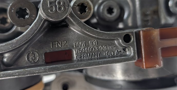 Thumbnail 8: 13-19 BMW 550i 650i 750i X5 X6 - 4.4L N63B TWIN TURBO ENGINE LEFT CYLINDER HEAD