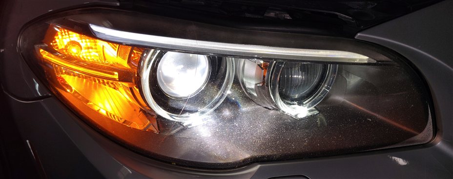 Thumbnail 2: 2014-2016 BMW 528i 535i 550i M5 (F10) RIGHT HID XENON ADAPTIVE HEADLIGHT LAMP