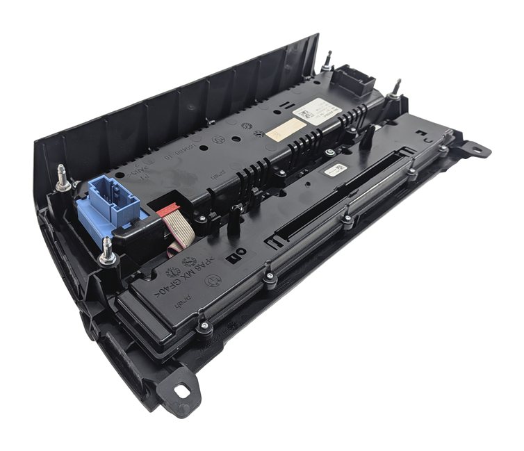 Thumbnail 7: 11-16 BMW 5 M5 SERIES (F10) HEATER A/C TEMPERATURE & RADIO CONTROL PANEL (BLACK)