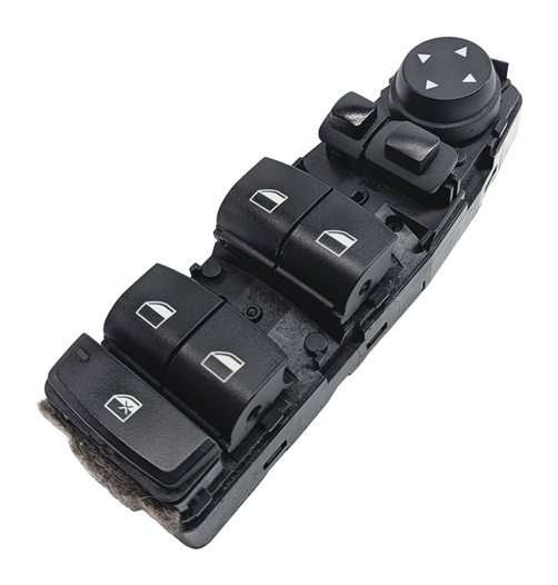 10-19 BMW 528i 535i 550i 650i M5 M6 X3 (F10 F12 F25) DRIVER P-FOLD WINDOW SWITCH