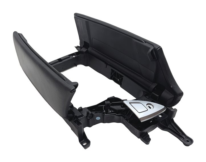 2012-2016 BMW 528i 535i 550i (F10) FRONT CENTER CONSOLE ARMREST LID (Black)