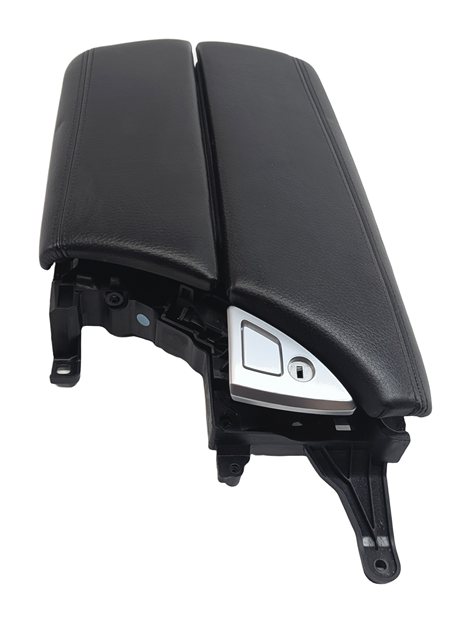 Thumbnail 3: 2012-2016 BMW 528i 535i 550i (F10) FRONT CENTER CONSOLE ARMREST LID (Black)