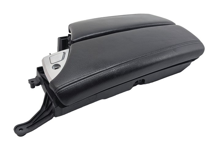 Thumbnail 4: 2012-2016 BMW 528i 535i 550i (F10) FRONT CENTER CONSOLE ARMREST LID (Black)