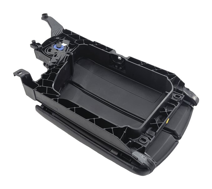 Thumbnail 5: 2012-2016 BMW 528i 535i 550i (F10) FRONT CENTER CONSOLE ARMREST LID (Black)