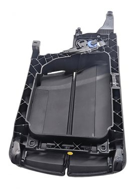 Thumbnail 6: 2012-2016 BMW 528i 535i 550i (F10) FRONT CENTER CONSOLE ARMREST LID (Black)