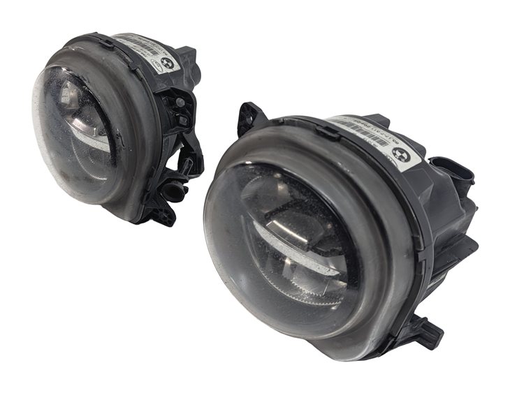 Thumbnail 3: 14-17 BMW 528i 535i 550i 535iGT 550iGT F07 F10 LEFT & RIGHT LED FOGLIGHT SET/2