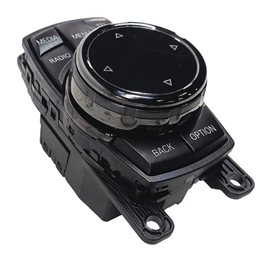 Thumbnail 3: 14-16 BMW 550i 750i F01 F10 CENTER CONSOLE iDRIVE MEDIA CONTROL KNOB (CERAMIC)