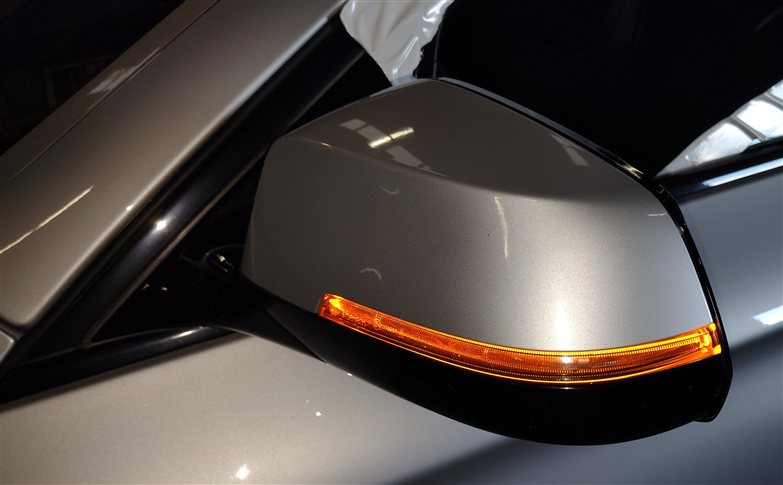 Thumbnail 2: 14-16 BMW 528i 535i 550i (F10) LEFT P-FOLD HEATED AUTODIM DOOR MIRROR (Silver)