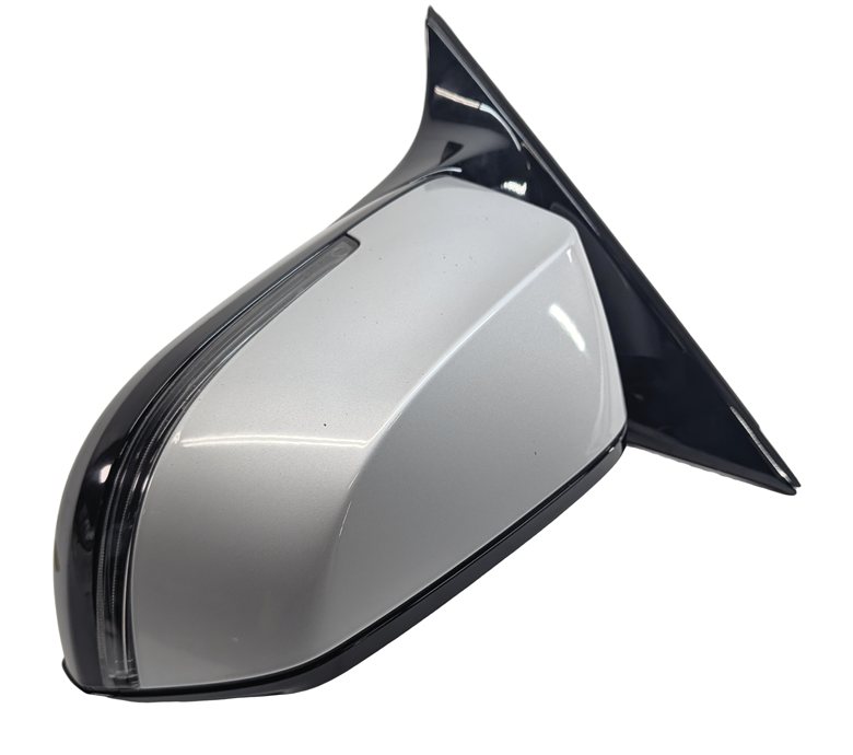 Thumbnail 8: 14-16 BMW 528i 535i 550i (F10) LEFT P-FOLD HEATED AUTODIM DOOR MIRROR (Silver)