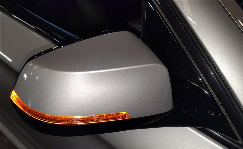 Thumbnail 2: 14-16 BMW 528i 535i 550i (F10) RIGHT P-FOLD HEATED AUTODIM DOOR MIRROR (Silver)