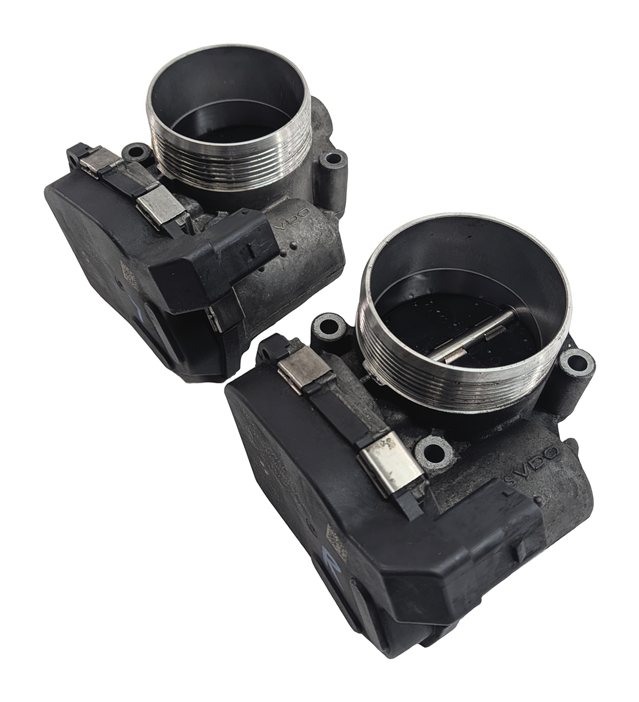08-18 BMW 5 6 7 M5 M6 (E70 F01 F10 F12 F15 F16) 4.4L ENGINE THROTTLE BODY SET-2