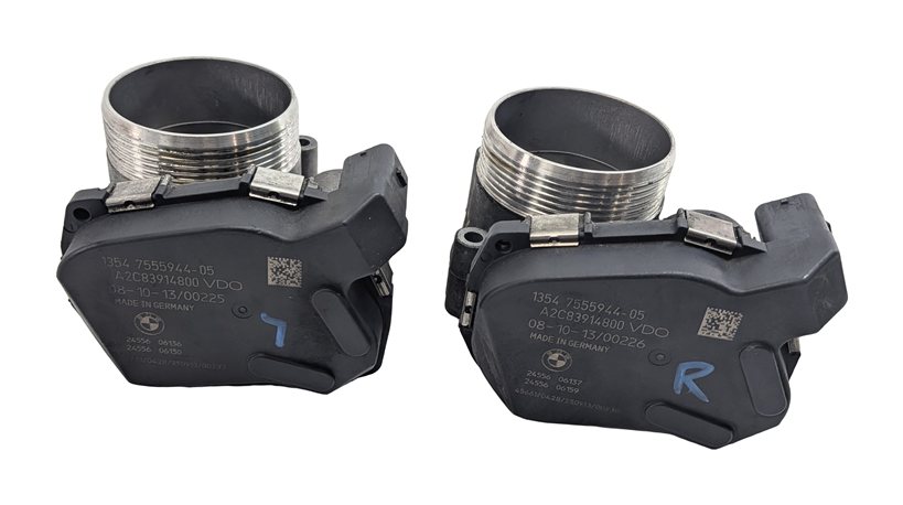 Thumbnail 2: 08-18 BMW 5 6 7 M5 M6 (E70 F01 F10 F12 F15 F16) 4.4L ENGINE THROTTLE BODY SET-2