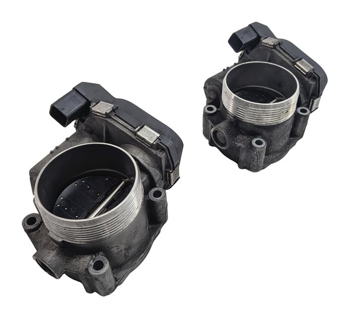 Thumbnail 3: 08-18 BMW 5 6 7 M5 M6 (E70 F01 F10 F12 F15 F16) 4.4L ENGINE THROTTLE BODY SET-2