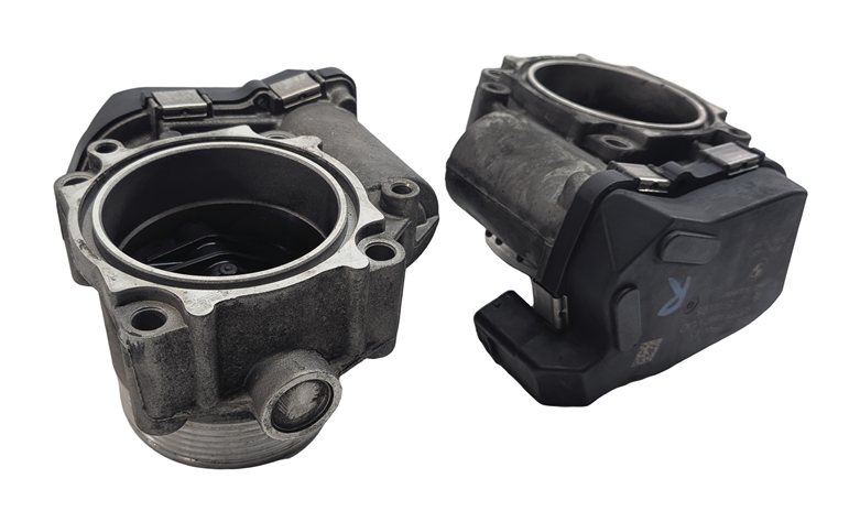 Thumbnail 4: 08-18 BMW 5 6 7 M5 M6 (E70 F01 F10 F12 F15 F16) 4.4L ENGINE THROTTLE BODY SET-2
