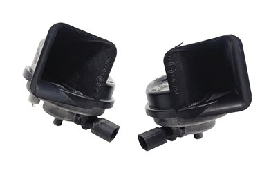 Thumbnail 2: 2011-2016 BMW 528i 535i 535iGT 550i 550iGT M5 (F10 F07) HIGH & LOW TONE HORN SET