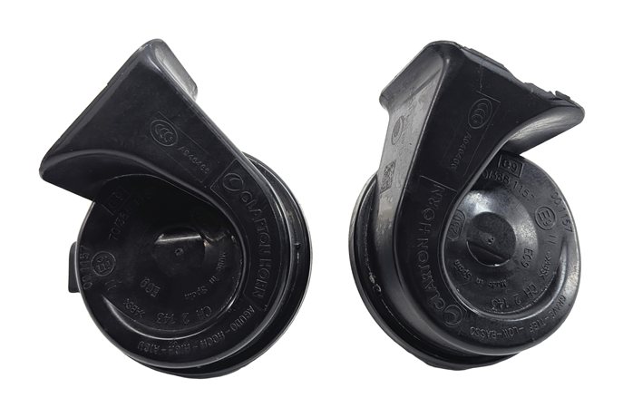 Thumbnail 4: 2011-2016 BMW 528i 535i 535iGT 550i 550iGT M5 (F10 F07) HIGH & LOW TONE HORN SET