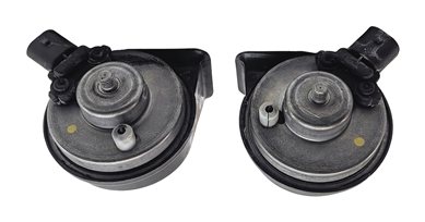Thumbnail 5: 2011-2016 BMW 528i 535i 535iGT 550i 550iGT M5 (F10 F07) HIGH & LOW TONE HORN SET