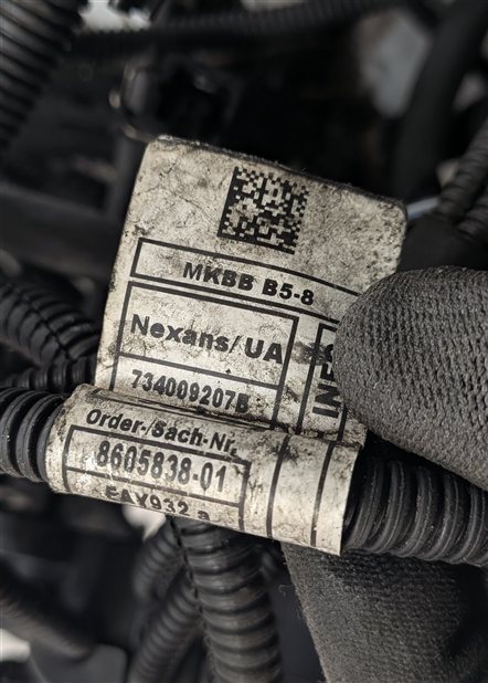 Thumbnail 17: 2014 BMW 550I (F10) 4.4L (N63) ENGINE MOTOR WIRE WIRING HARNESS LOOM