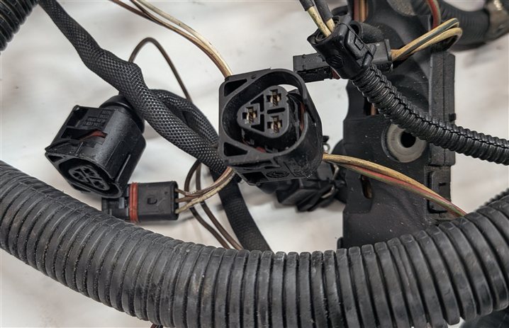 Thumbnail 4: 2014 BMW 550I (F10) 4.4L (N63) ENGINE MOTOR WIRE WIRING HARNESS LOOM