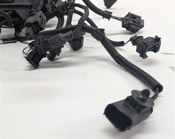 Thumbnail 6: 2014 BMW 550I (F10) 4.4L (N63) ENGINE MOTOR WIRE WIRING HARNESS LOOM