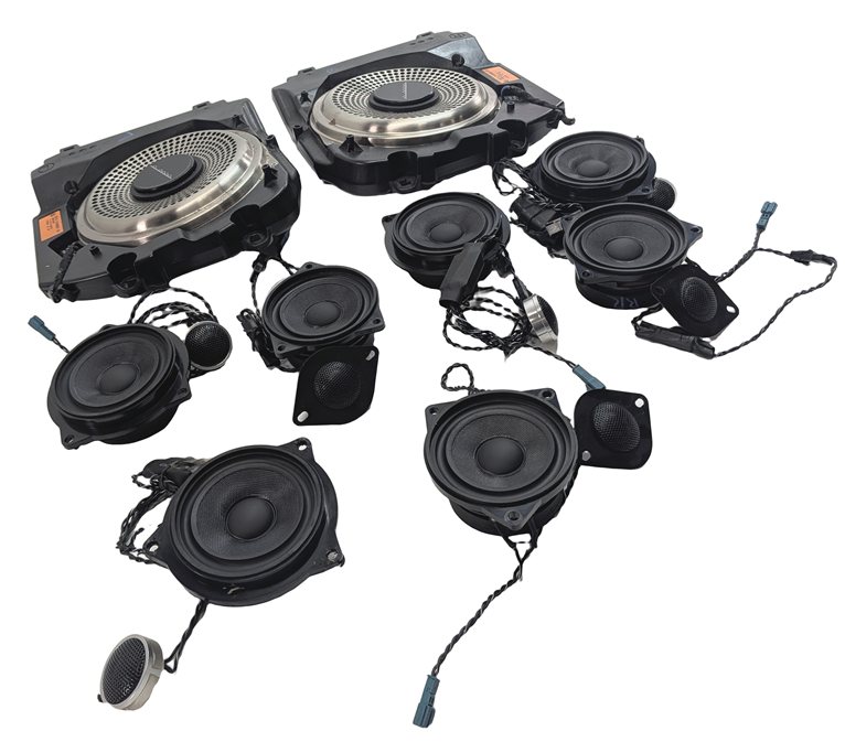 Thumbnail 2: 2014 BMW 550i (F10) RADIO STEREO BAVSOUND AUDIO SYSTEM SPEAKER SET/16