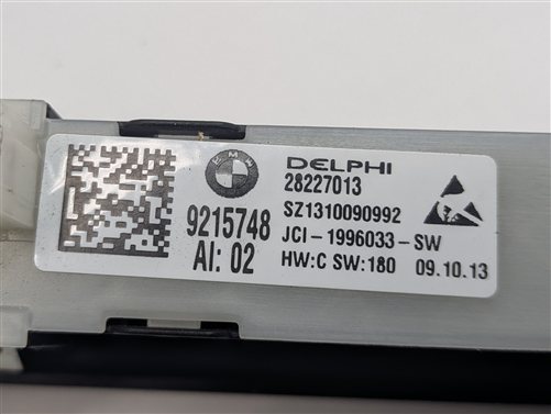 Thumbnail 6: 2014 BMW 550I (F10) FRONT RIGHT PASSENGER SEAT MEMORY SWITCH
