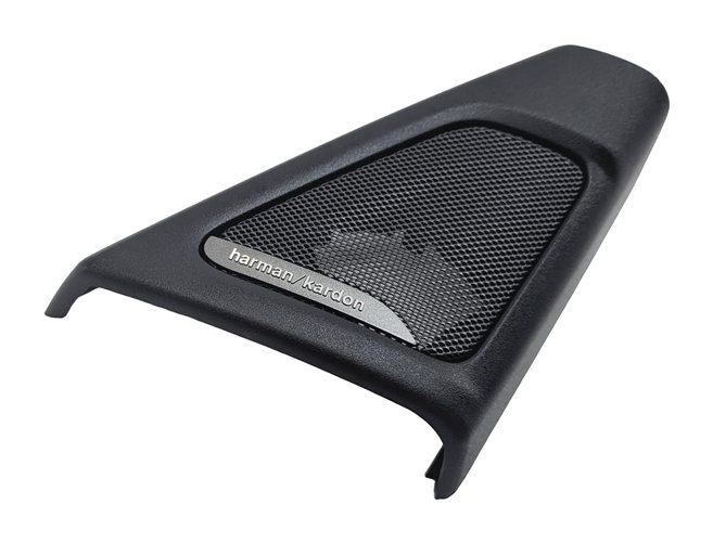 2014 BMW 550I (F10) FRONT RIGHT DOOR TWEETER SPEAKER COVER HARMAN KARDON