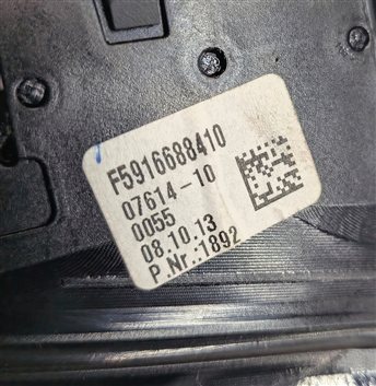 Thumbnail 9: 2014 BMW 550I (F10) FRONT RIGHT DASH HEAT AIR AC VENT (Black)