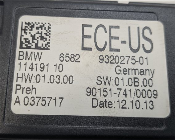 Thumbnail 6: 2014 BMW 550I (F10) IDRIVE TOUCH CONTROLLER MODULE COMPUTER