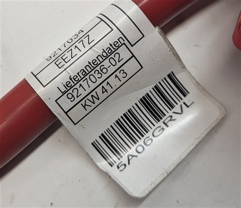 Thumbnail 6: 2014 BMW 550I (F10) 4.4L POSITIVE BATTERY CABLE w/ SAFETY TERMINAL