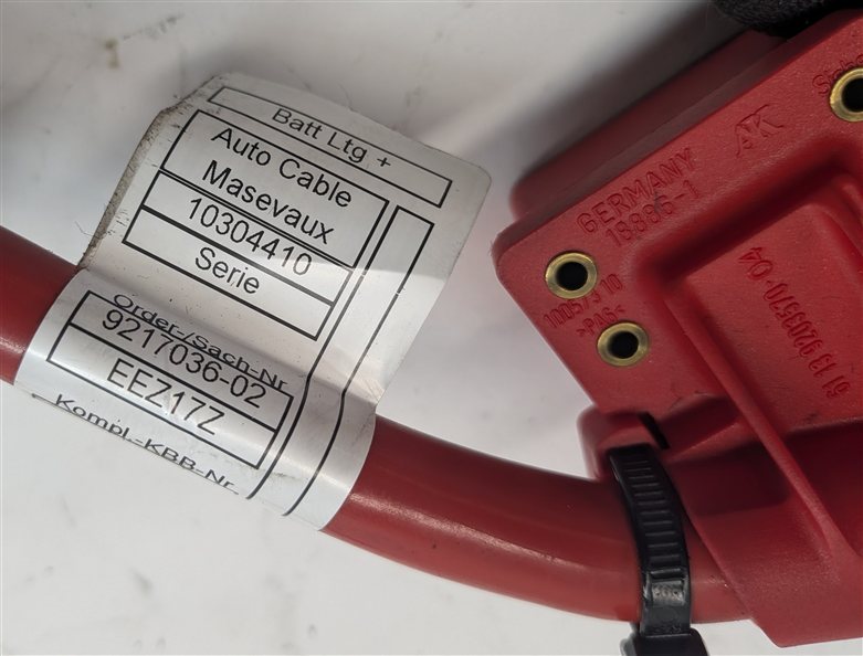 Thumbnail 7: 2014 BMW 550I (F10) 4.4L POSITIVE BATTERY CABLE w/ SAFETY TERMINAL