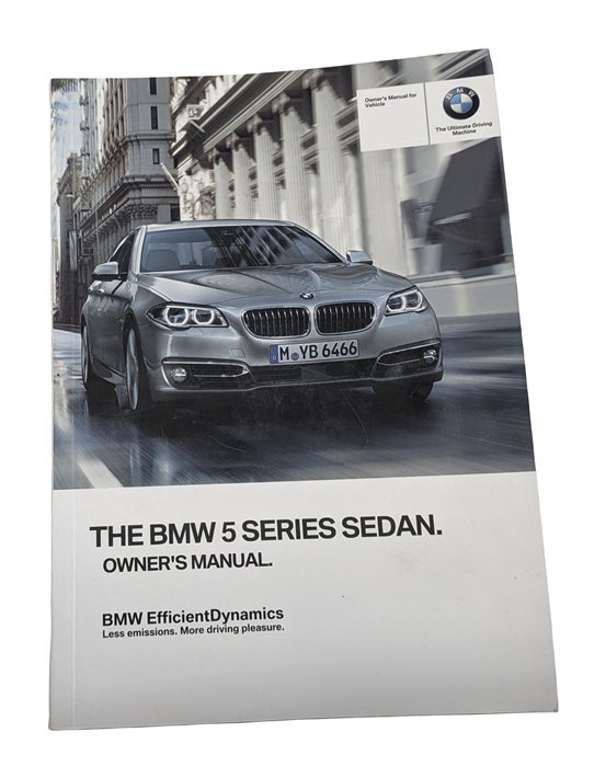 Thumbnail 9: 2014 BMW 550I (F10) 4.4L OWNER'S MANUAL BOOKLET SET/8 w/ LEATHER CASE