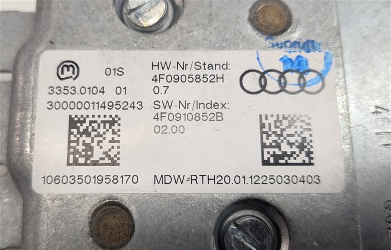 Thumbnail 19: 2012 AUDI Q7 (4L) 3.0L CJWB ENGINE ECM BCM GATEWAY IMMOBILIZER MODULE KEY SET