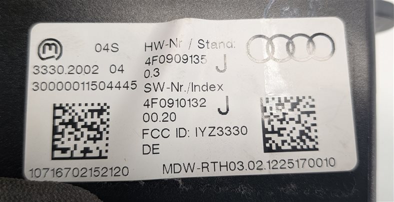 Thumbnail 21: 2012 AUDI Q7 (4L) 3.0L CJWB ENGINE ECM BCM GATEWAY IMMOBILIZER MODULE KEY SET