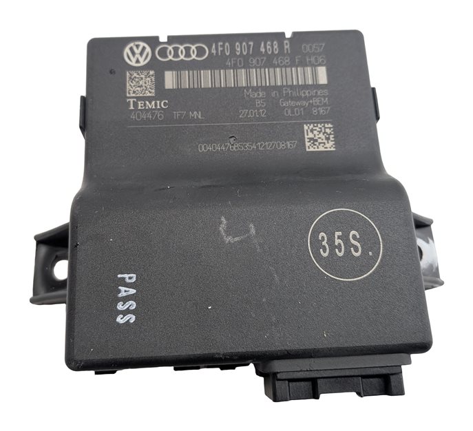 Thumbnail 6: 2012 AUDI Q7 (4L) 3.0L CJWB ENGINE ECM BCM GATEWAY IMMOBILIZER MODULE KEY SET