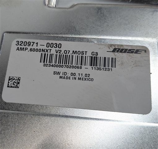 Thumbnail 9: 2010-2012 AUDI Q7 (4L) RADIO STEREO BOSE AUDIO AMP AMPLIFIER