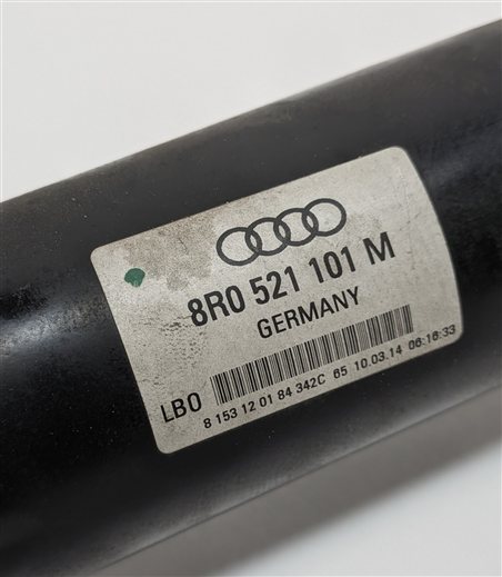 Thumbnail 5: 11-15 AUDI Q7 (4L) 3.0L SUPERCHARGED REAR DRIVESHAFT DRIVELINE DRIVE LINE SHAFT