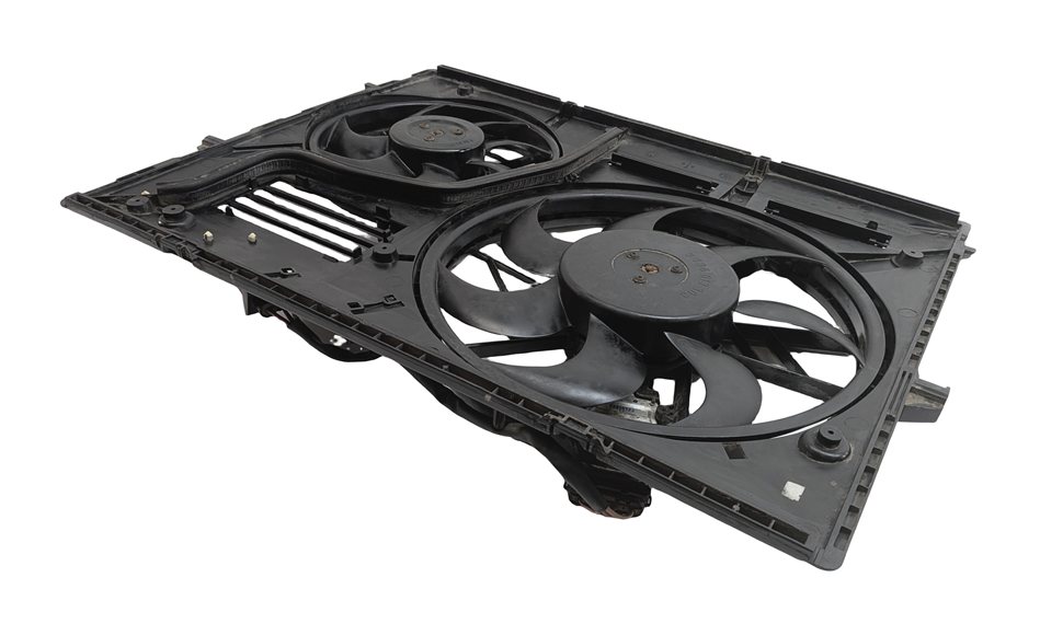 Thumbnail 3: 11-15 AUDI Q7 (4L) 3.0L ENGINE RADIATOR COOLING FAN (FOR MODELS w/ HITCH OPTION)