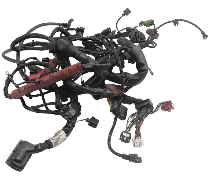 Thumbnail 1: 2012 AUDI Q7 (4L) 3.0L SUPER (CJWE) ENGINE MOTOR WIRE WIRING HARNESS LOOM