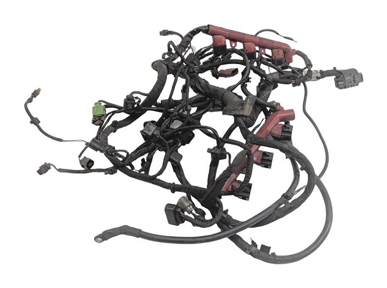 Thumbnail 4: 2012 AUDI Q7 (4L) 3.0L SUPER (CJWE) ENGINE MOTOR WIRE WIRING HARNESS LOOM