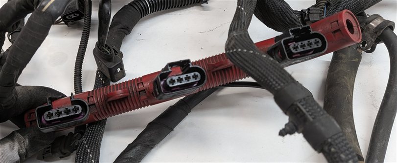 Thumbnail 5: 2012 AUDI Q7 (4L) 3.0L SUPER (CJWE) ENGINE MOTOR WIRE WIRING HARNESS LOOM