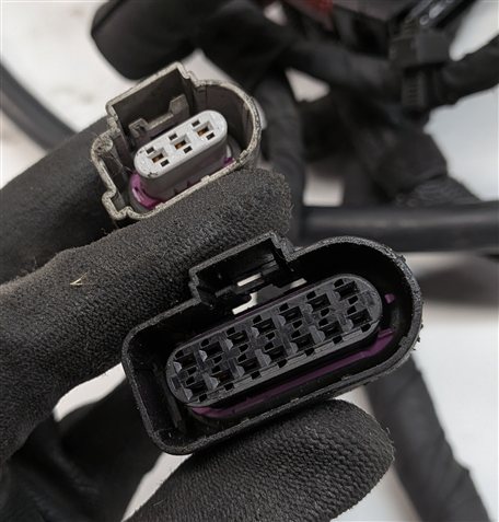 Thumbnail 6: 2012 AUDI Q7 (4L) 3.0L SUPER (CJWE) ENGINE MOTOR WIRE WIRING HARNESS LOOM
