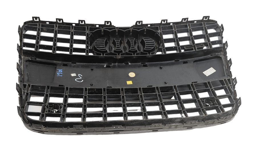 Thumbnail 6: 2010-2015 AUDI Q7 (4L) FRONT MAIN CENTER HOOD GRILLE AIR VENT TRIM (BLACK)
