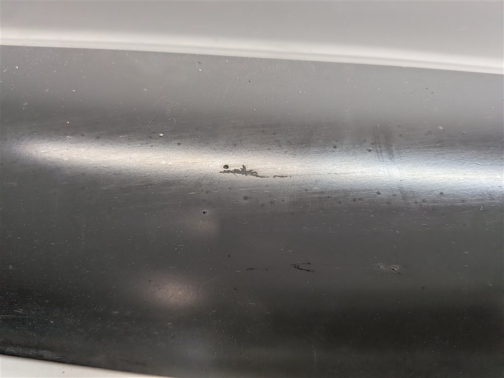 Thumbnail 10: 10-15 AUDI Q7 (4L) REAR LEFT DOOR LOWER TRIM PANEL MOULDING w/out SLINE (BLACK)