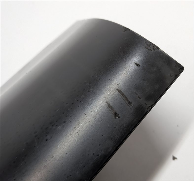 Thumbnail 7: 10-15 AUDI Q7 (4L) REAR LEFT DOOR LOWER TRIM PANEL MOULDING w/out SLINE (BLACK)