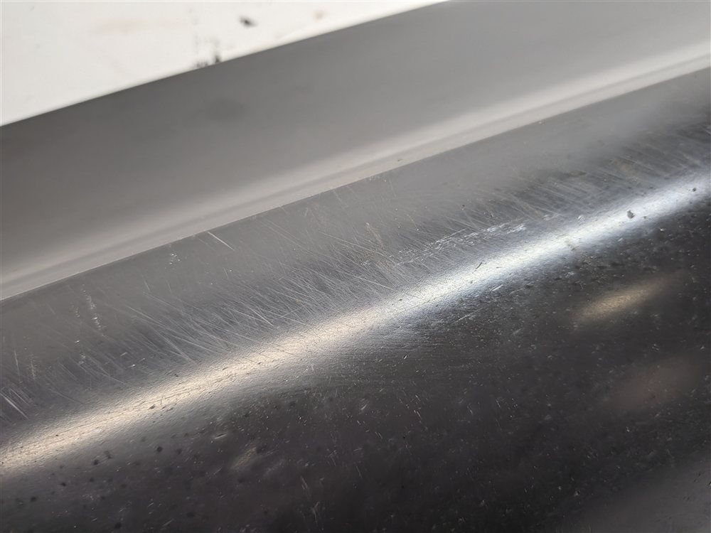 Thumbnail 6: 10-15 AUDI Q7 4L FRONT LEFT DRIVER LOWER DOOR TRIM MOULDING w/out SLINE (BLACK)