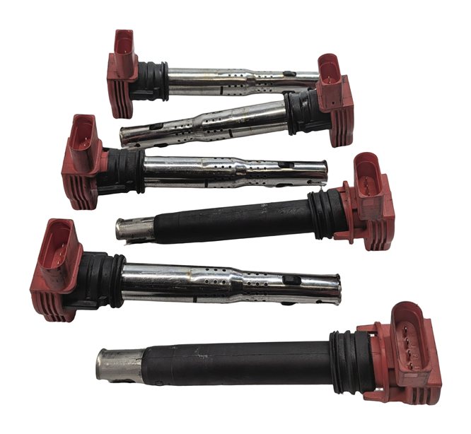 Thumbnail 2: 2005-2017 AUDI A4 S4 A5 S5 A6 S6 A7 A8 Q5 SQ5 Q7 R8 S8 IGNITION COIL SET 6